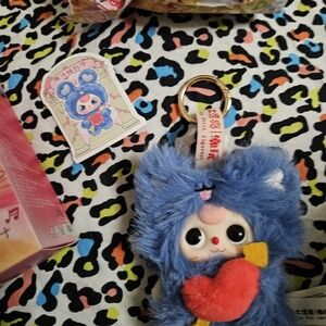 Baby Three Cupid Vinyl Plush - Confirmed Blue Mouse